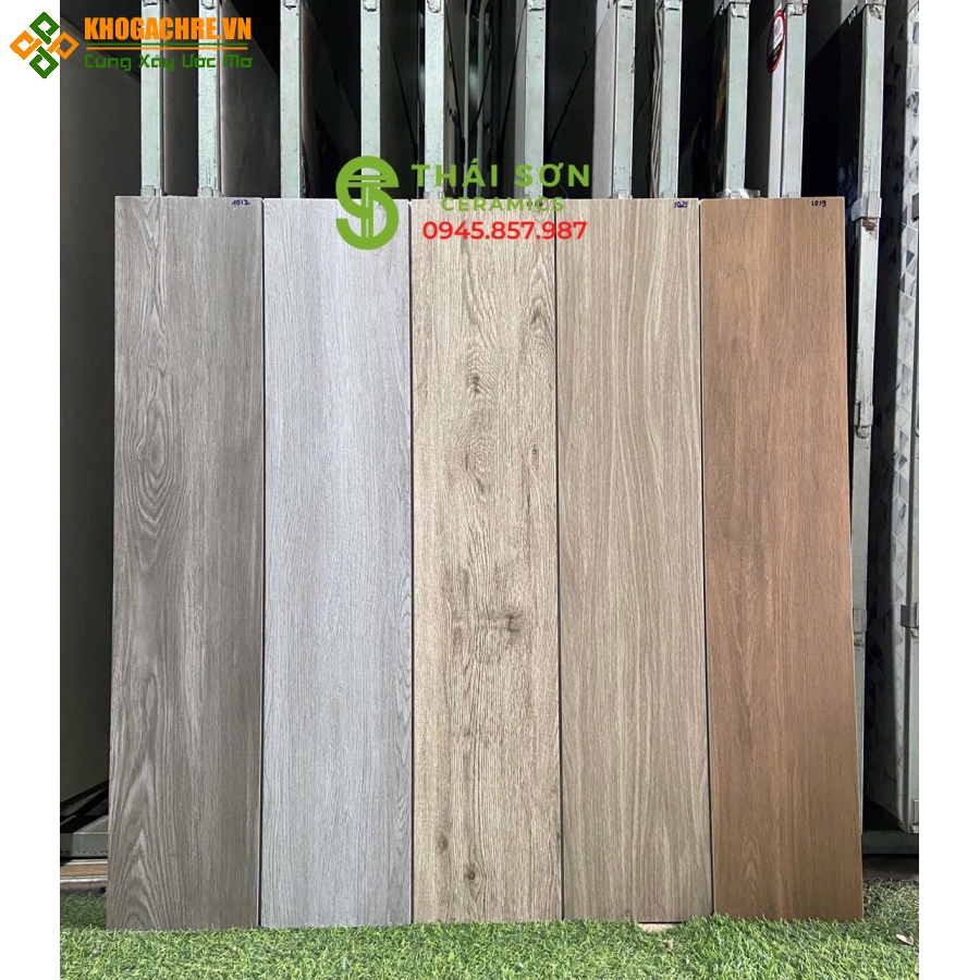 Gạch giả gỗ trung quốc 20x100 đồng chất mài cạnh