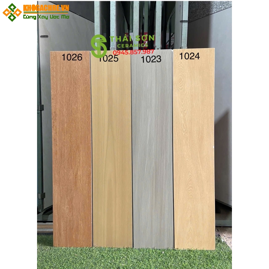 Gạch lát nền vân gỗ 20x100 mờ mịn baby skin cao cấp
