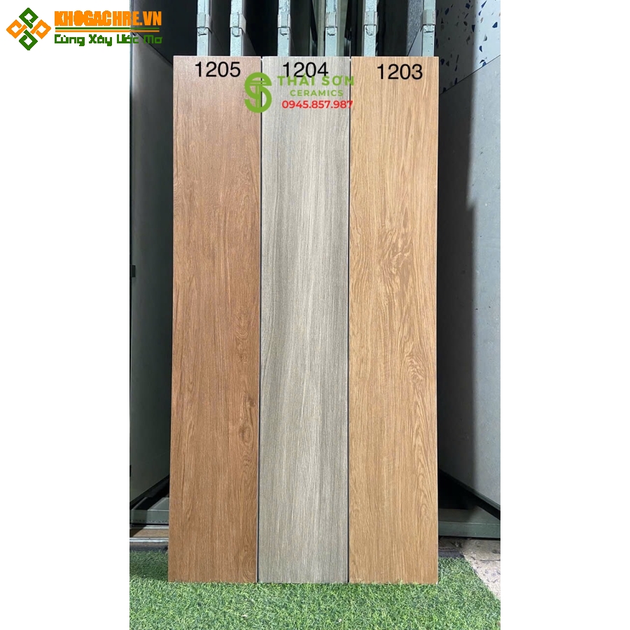 Gạch 20x120 lát nền thanh vân gỗ trung quốc