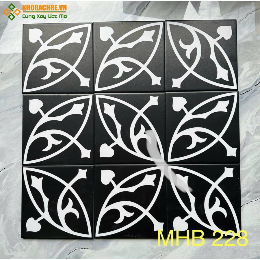 Gạch bông 20x20 trung quốc chính hãng