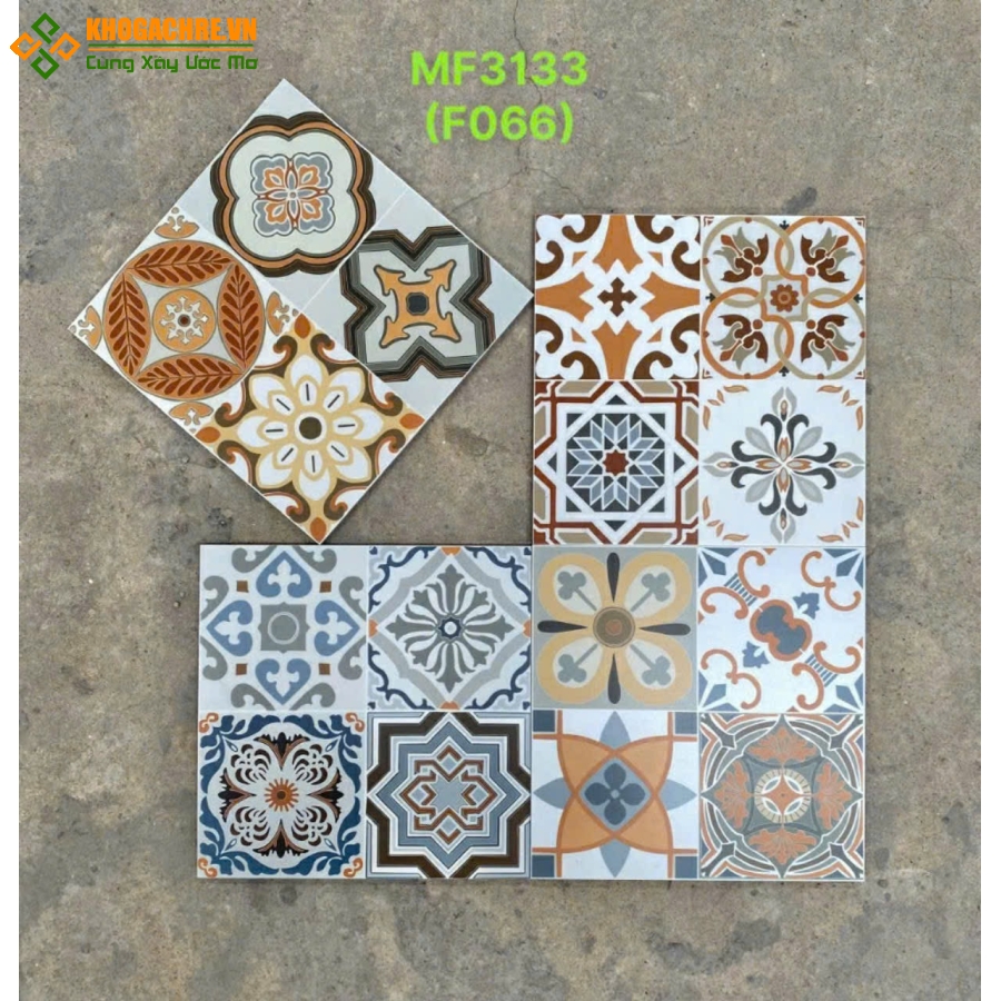 Gạch bông cổ 30x30 trung quốc ốp bếp trang trí đẹp 
