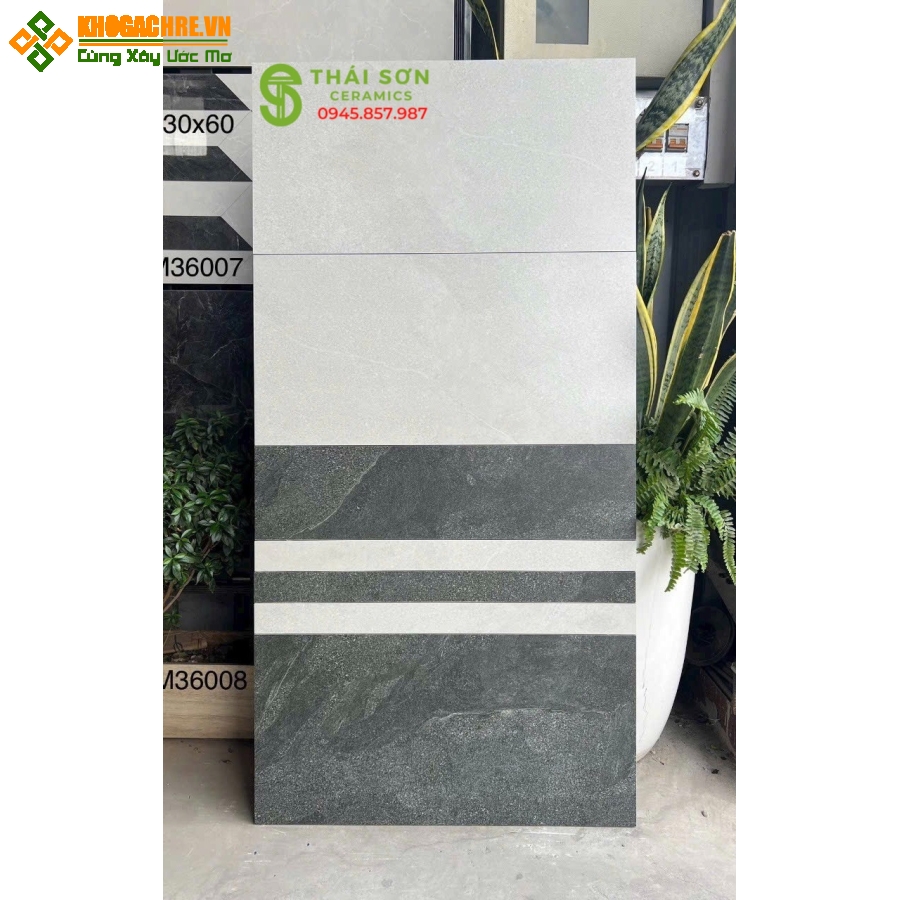 Gạch lát nền chống trơn 30x60 đá mờ việt ý
