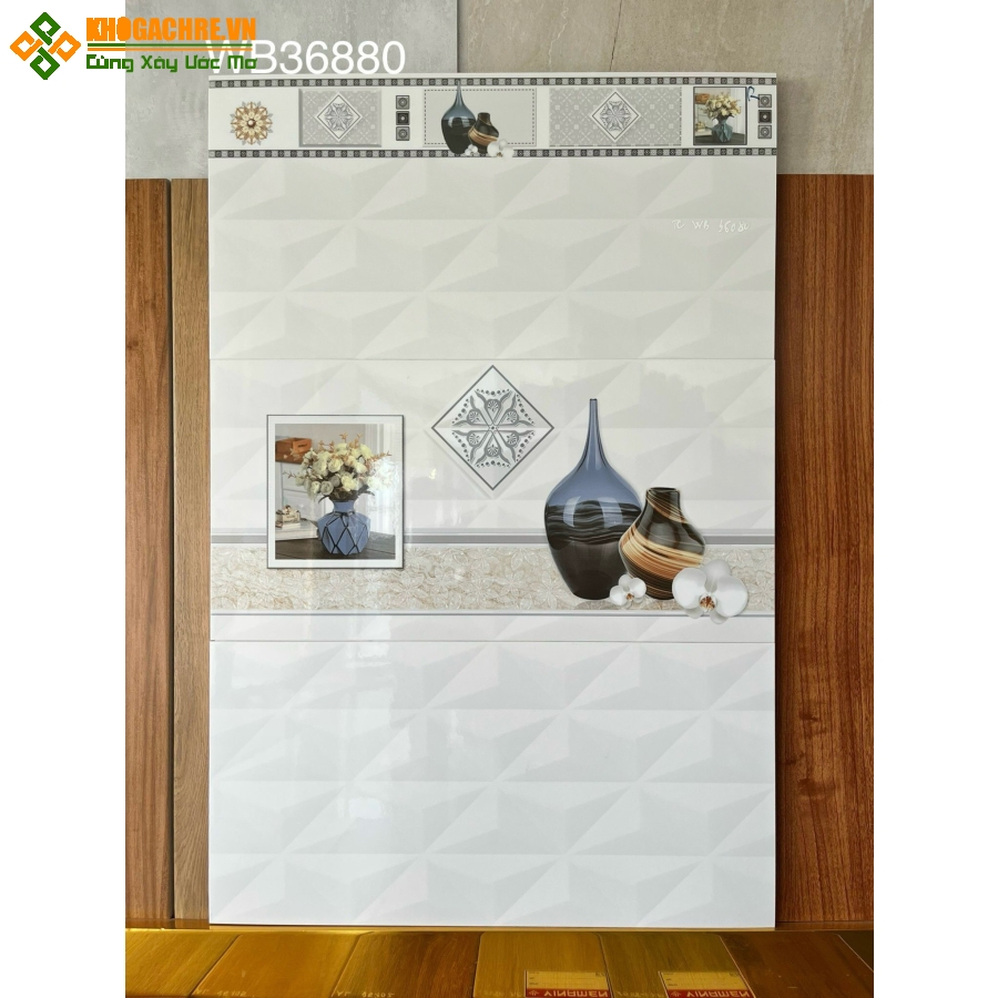 Gạch ốp tường 30x60 vân 3D giá rẻ