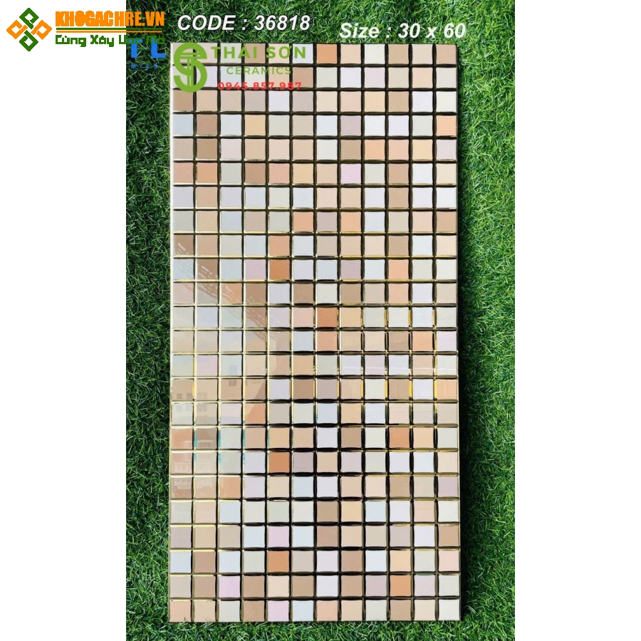 Gạch men bóng nhũ vàng 30x60 trung quốc đẹp
