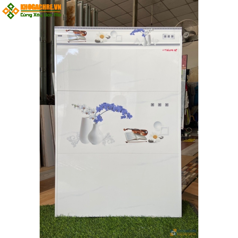 Gạch 30×60 mikado vân mây trắng