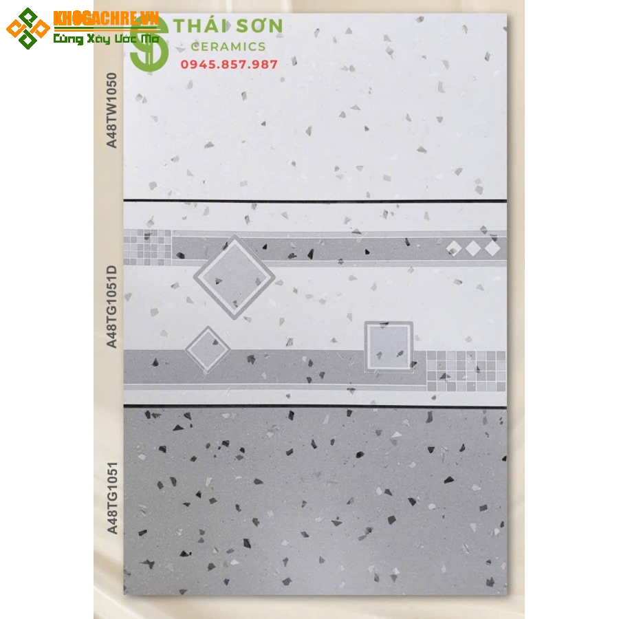 Gạch ốp tường apodio 40x80 terazzo matt mịn cao cấp