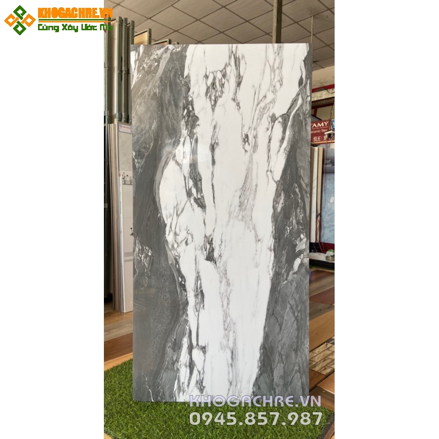 Gạch lót sàn bóng kính 60×120 á mỹ