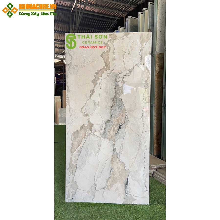 Gạch lát nền 60x120 ấn độ bóng kiếng vân đá marble đẹp