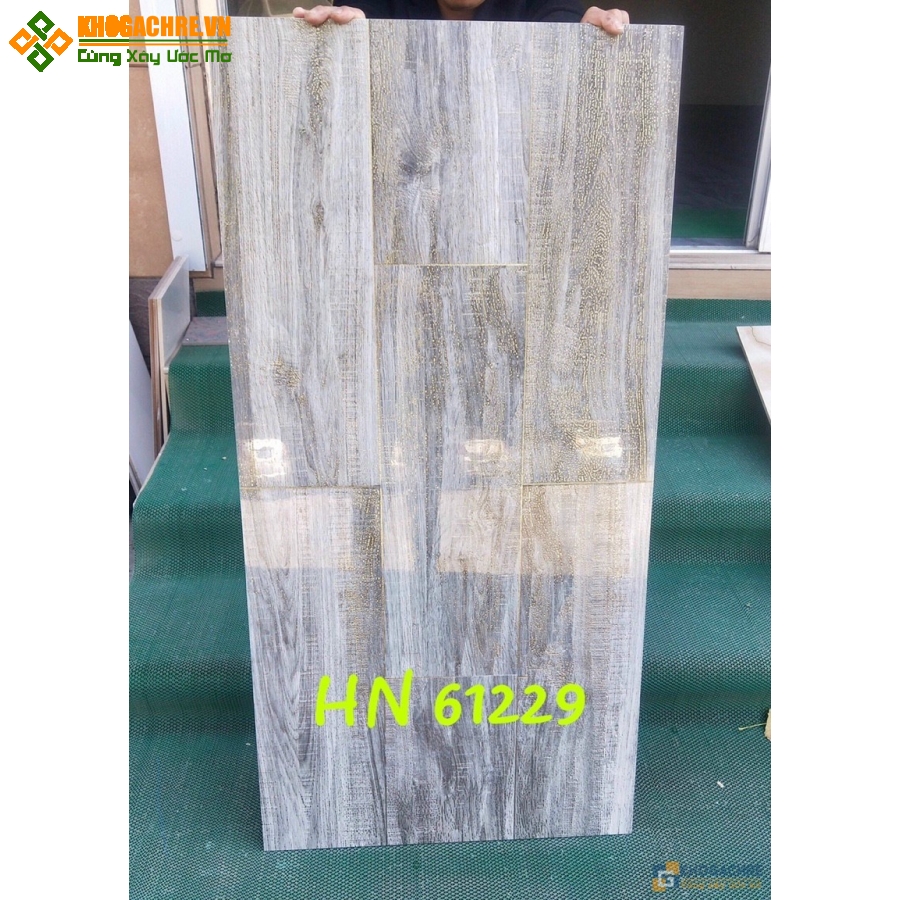 Gạch vân gỗ khắc kim vàng 60×120 cao cấp