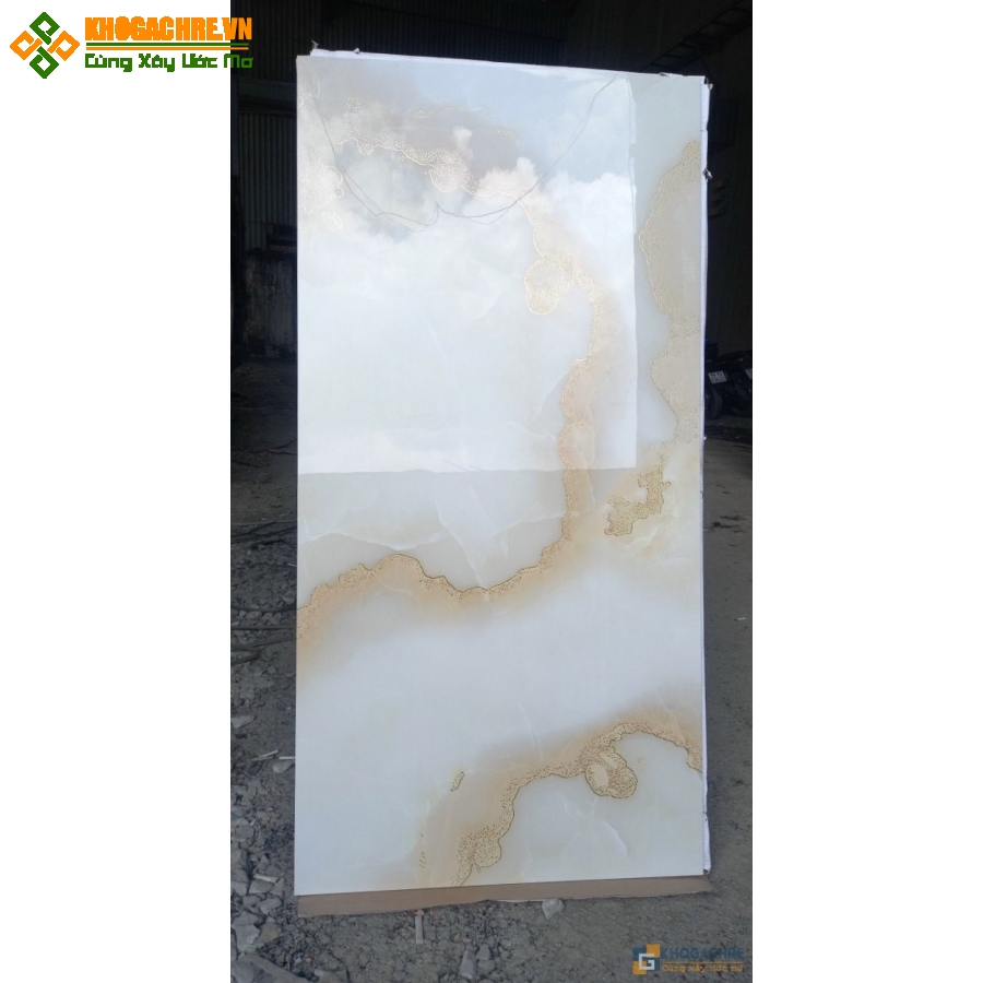 Gạch trung quốc ánh kim vàng 60×120 đẹp