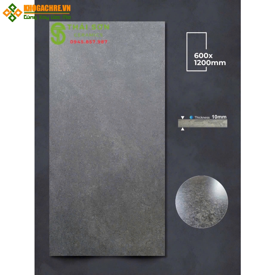 Gạch apodio 60x120 lát nền mờ tinh thể cao cấp Tân Bình