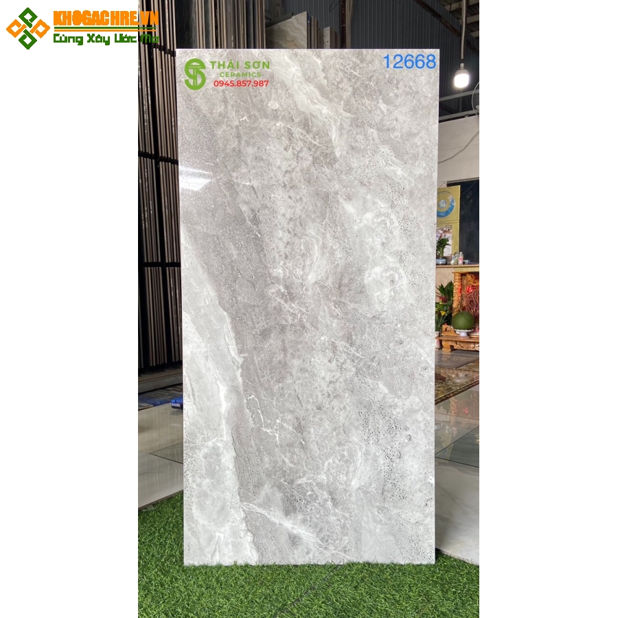 Gạch nhũ bạc khổ lớn 60x120 trung quốc cao cấp 