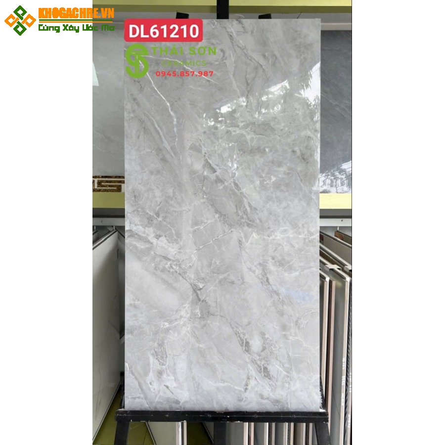 Gạch lát nền 60x120 trung quốc xám vân đá