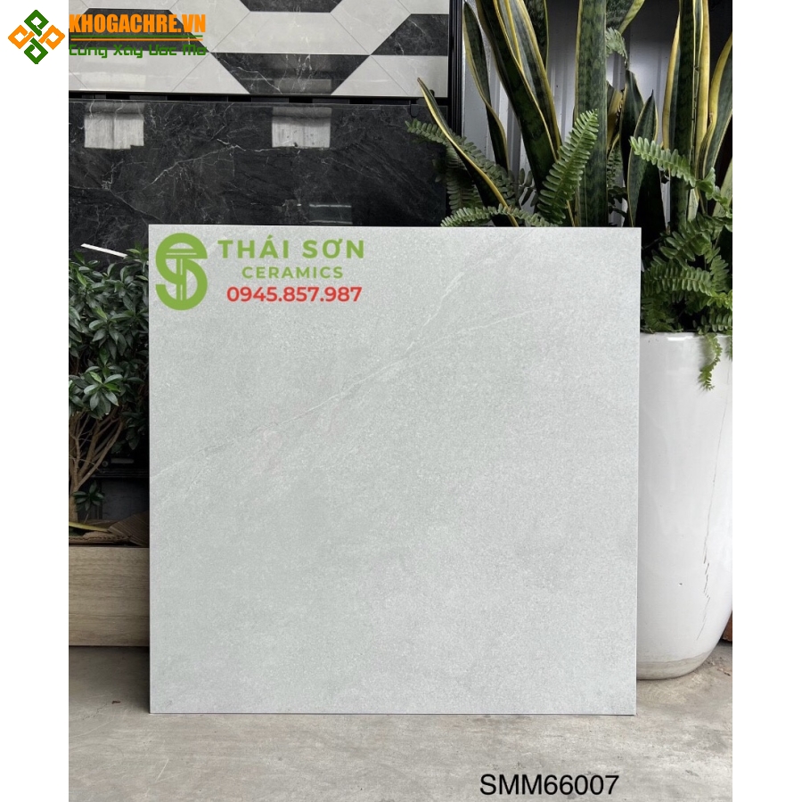 Gạch lát nền sân trước 60x60 matt mờ cao cấp