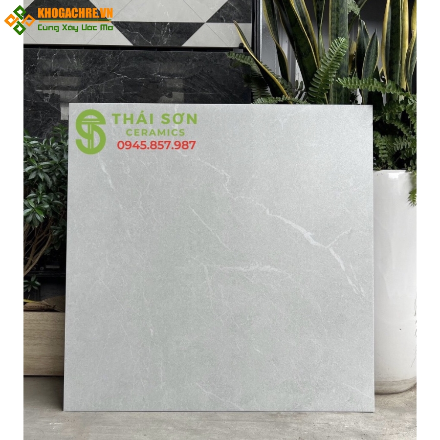 Gạch 60x60 matt mờ xám vân lát nền giá rẻ