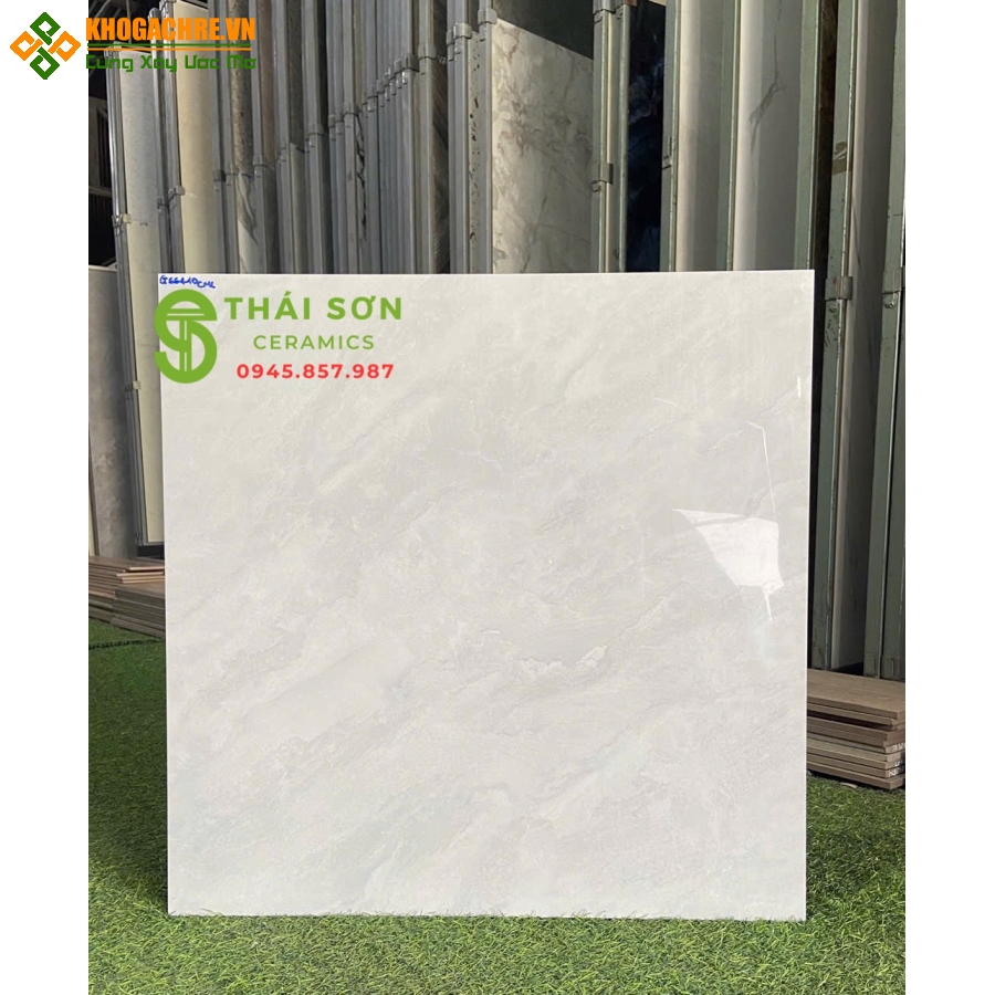 Gạch bóng kiếng 60x60 cmc lát nền nhà màu xám