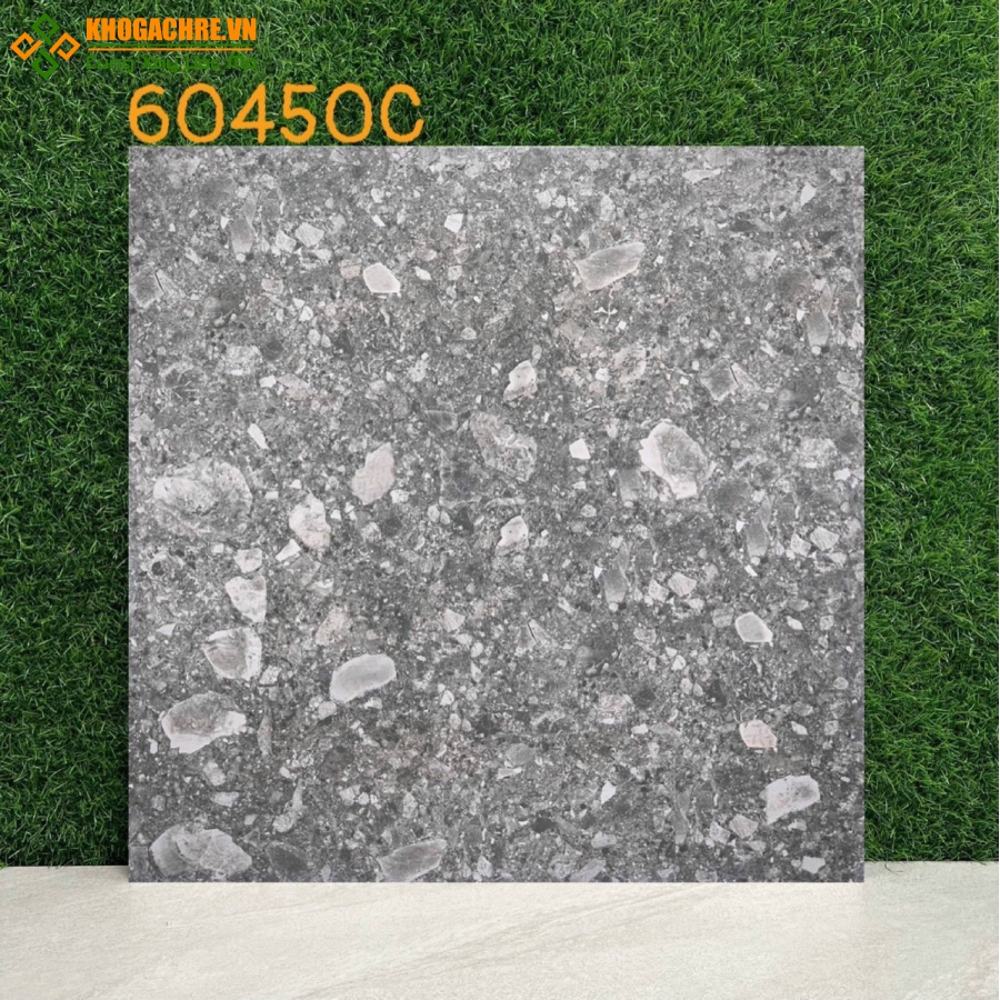 Gạch lát nền terrazzo 60x60 đá mờ