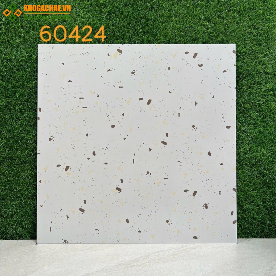 Gạch lót sàn đá mài terrazzo 60x60