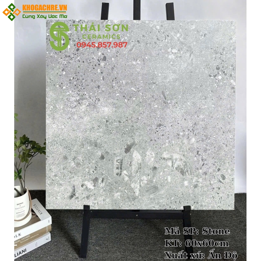 Gạch terrazzo 60x60 lát nền ấn độ chính hãng