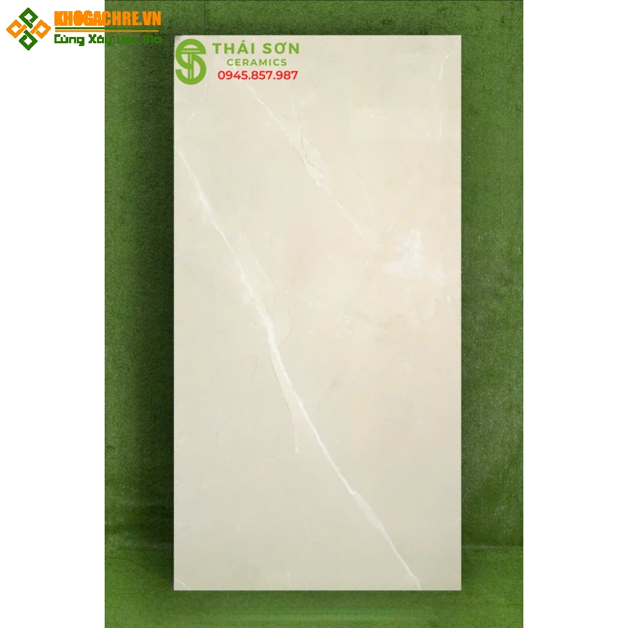 Gạch vân đá kem vàng 80x160 lát nền ấn độ