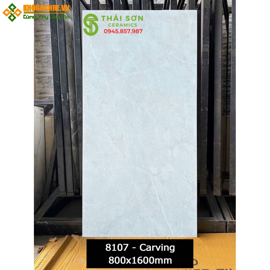 Gạch lát nền 80x160 mờ caving tông xám