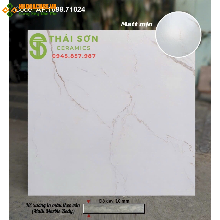Gạch lát nền 80x80 apodio babyskin trắng vân vàng