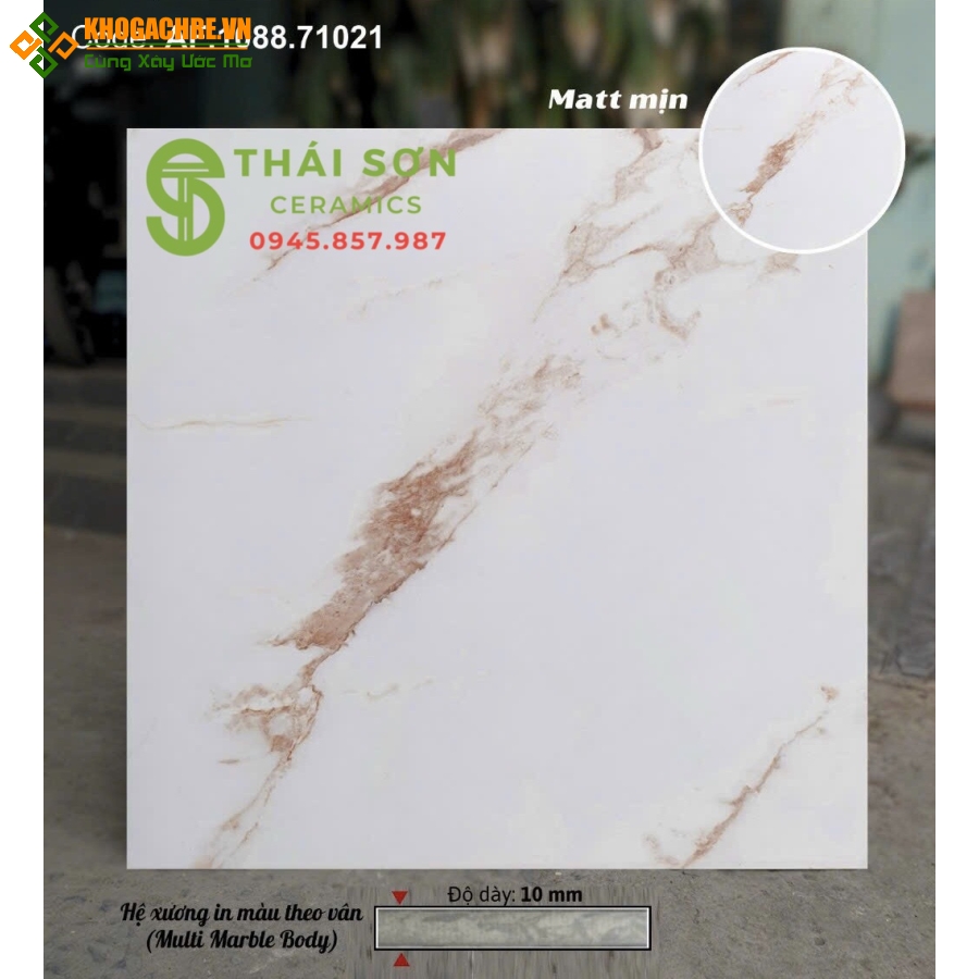 Gạch lát nền apodio 80x80 matt mịn cao cấp Củ Chi