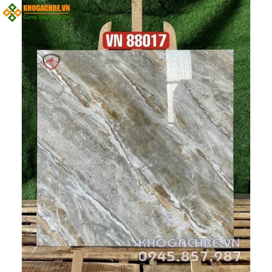 Gạch lót sàn đá bóng kính 800×800 vi tinh