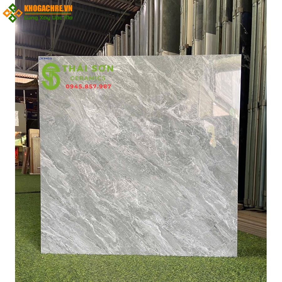 Gạch 80x80 phương nam bóng kiếng lát nền trung cư