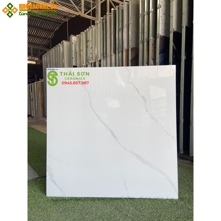 Gạch ốp lát 80x80 trắng vân bóng kiếng giá tốt nhất