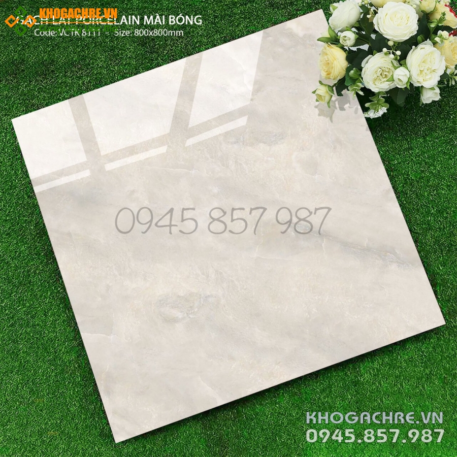 Gạch bóng kiếng lót sàn 80×80 cao cấp tại Bình Thuận