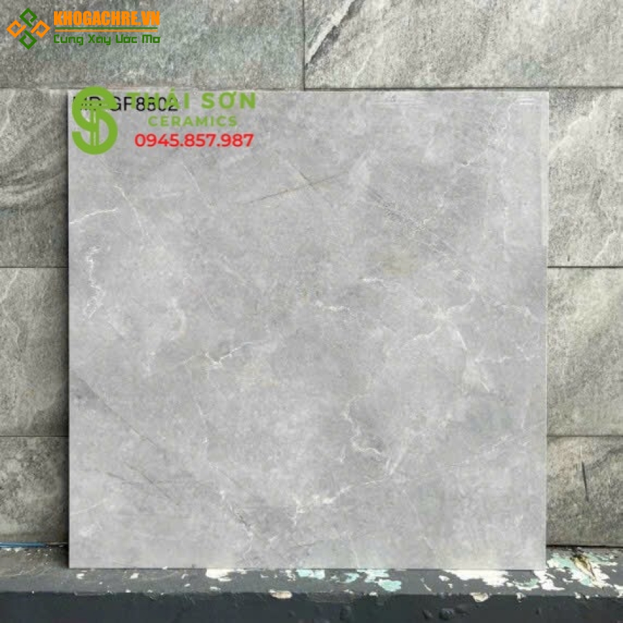 Gạch đá mờ viglacera 80x80 tông xám cao cấp