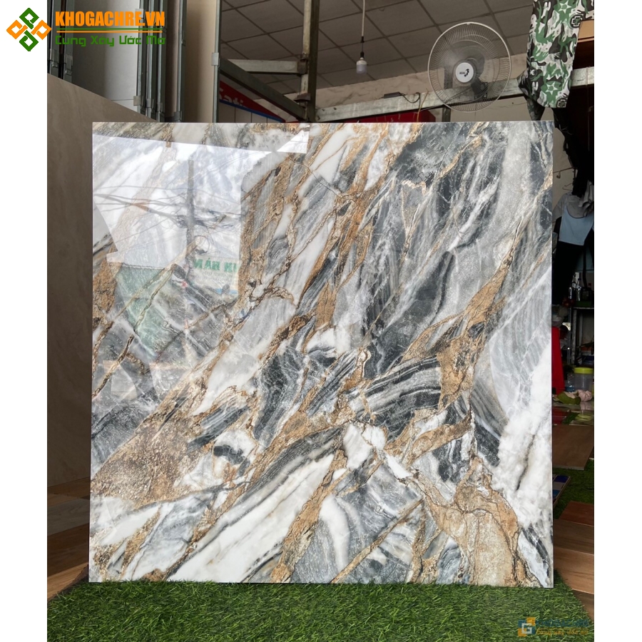 Gạch ốp lát cao cấp 80×80 men kim cương