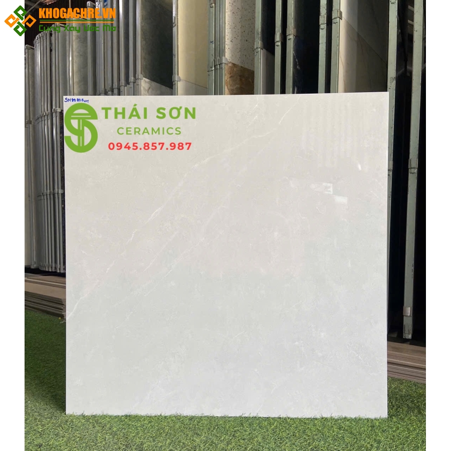 Gạch lát nền takao 80x80 vân xám đá bóng kiếng cao cấp
