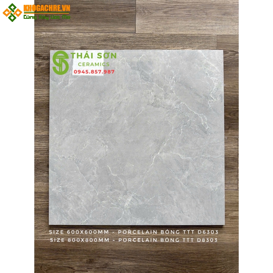 Gạch 80x80 bóng kiếng lát nền takao xám vân