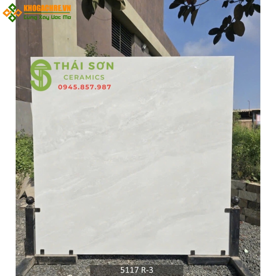Gạch ấn độ màu xám 120x120 lát nền nhà phố
