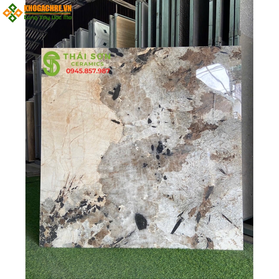 Gạch ấn độ 120x120 bóng kiếng giá rẻ