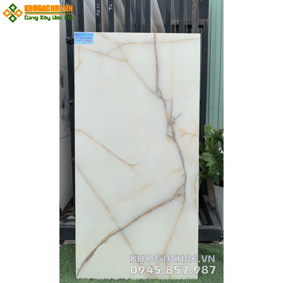 Gạch 60×120 bóng kiếng vân đá nhập khẩu