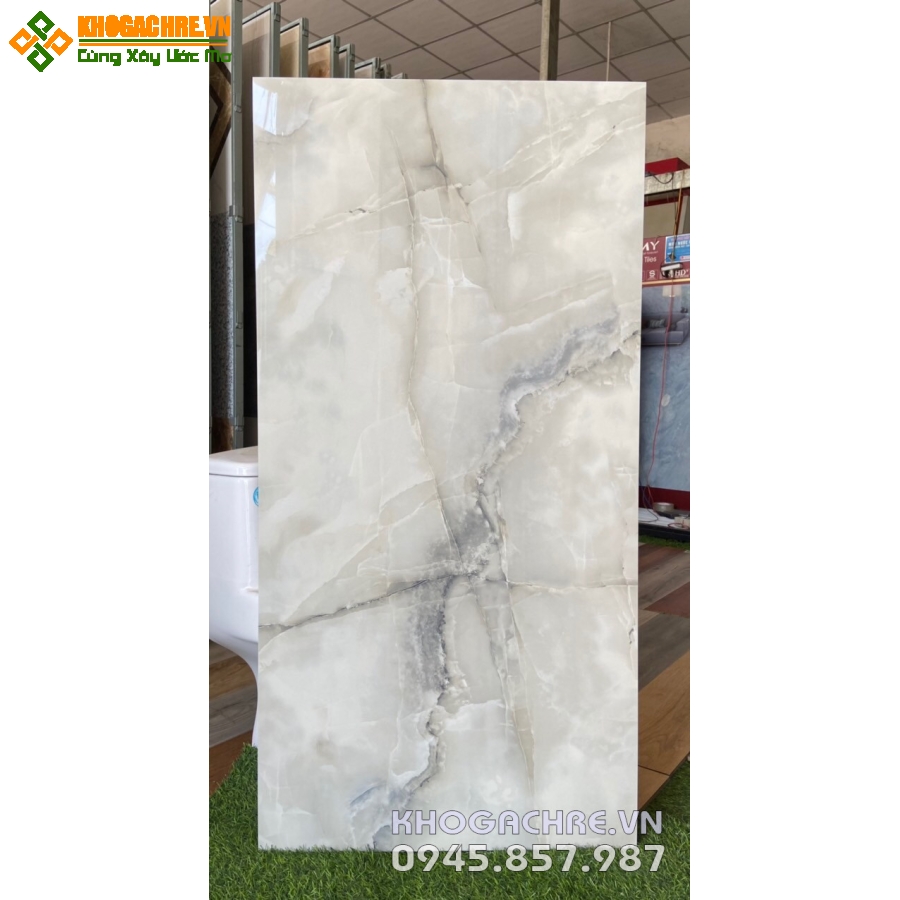 Gạch vân đá ốp lát nền 60×120 bóng kiếng gạch ốp nhà vườn biệt thự đẹp