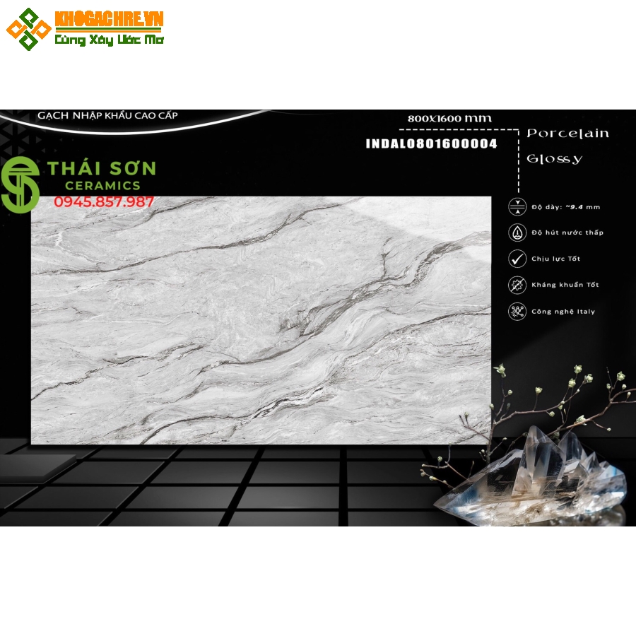 Gạch lát nền 80x160 bóng kiếng giá rẻ bến tre