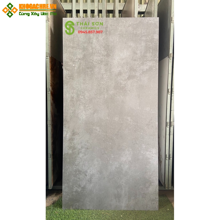 Gạch lát nền giả bê tông 80x160 bề mặt mờ