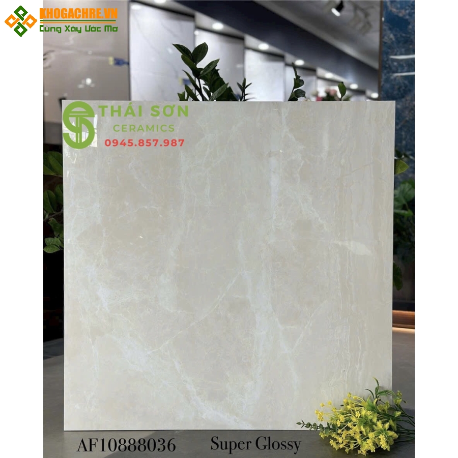 Gạch lát nền 80x80 apodio bóng kiếng cao cấp Tân Bình