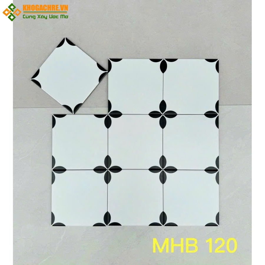 Gạch 20x20 bổng cổ ốp tường nhà đẹp