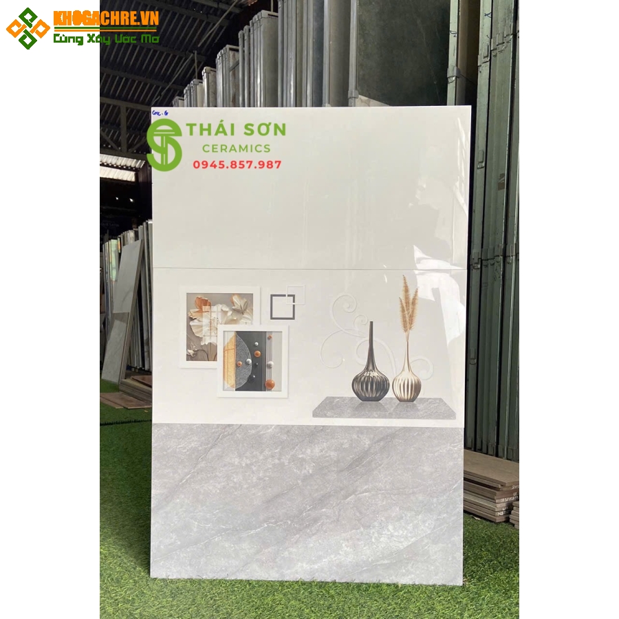 Gạch cmc bóng kiếng 30x60 ốp tường vân đá xám đậm nhạt