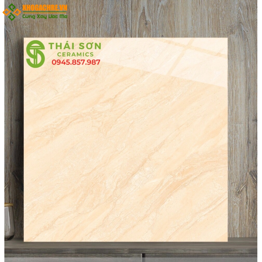 Gạch lát nền giá rẻ 80x80 bóng kiếng tại Bình Phước 