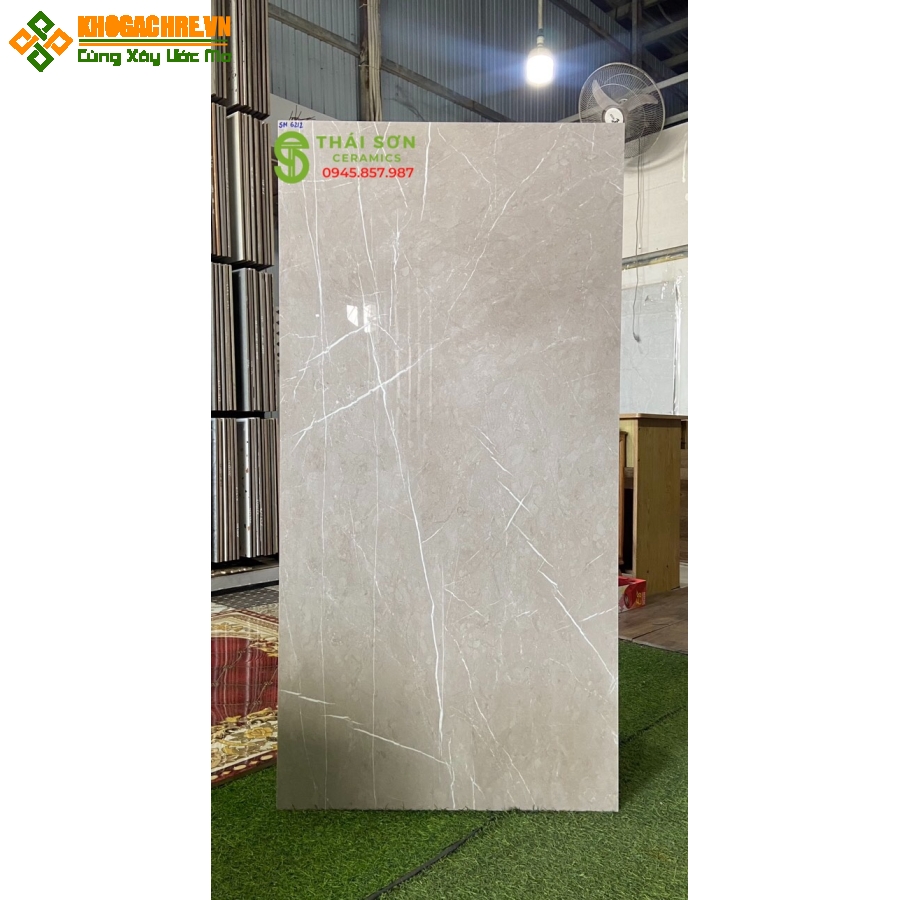 Gạch ấn độ 60x120 ốp lát bóng kiếng cao cấp tại Kiên Giang