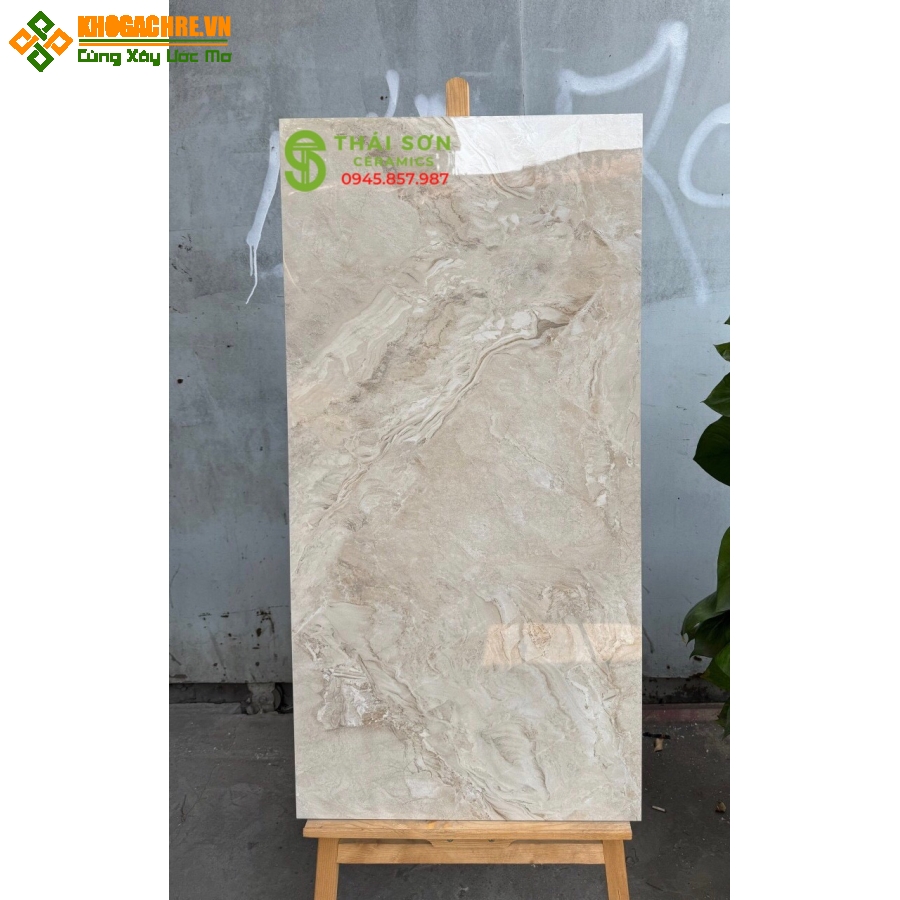 Gạch lát nền 60x120 bóng kiếng cao cấp Gò Công