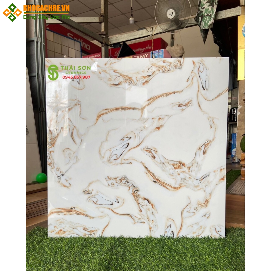 Gạch bóng kính vân ngọc thạch 60x60