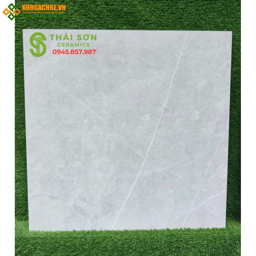 Gạch ấn độ 80x80 lát nền xám bóng kiếng