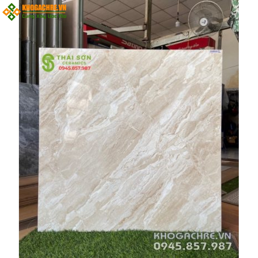 Giá gạch lát nền 80×80 vân đá vàng cao cấp
